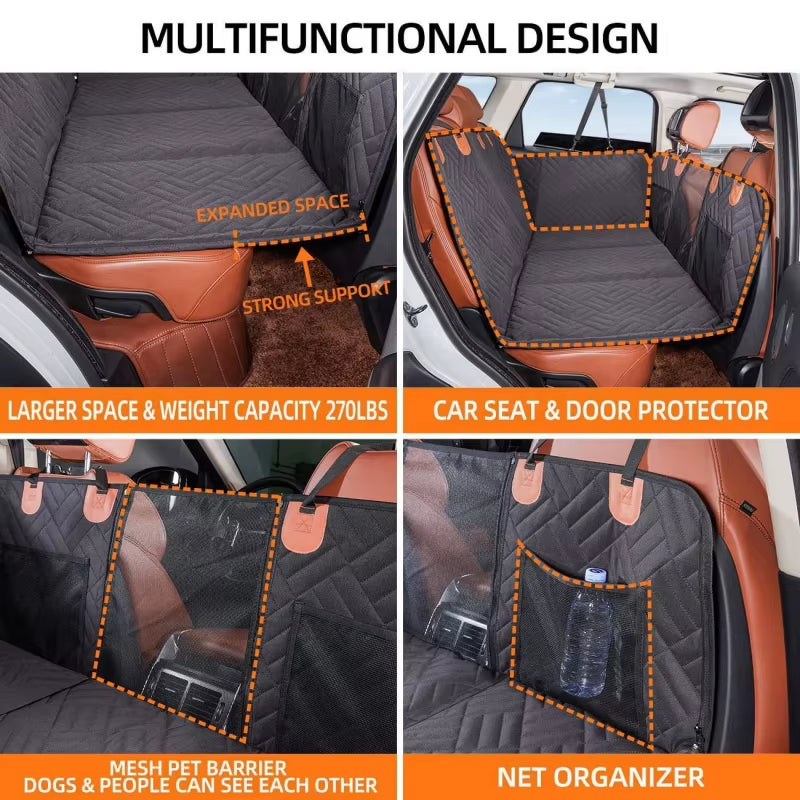 Large Dog Back Seat Extender Waterproof Protector Universal Car Hammock Multipurpose Pet Travel Cover Anti-Scratch Supplies