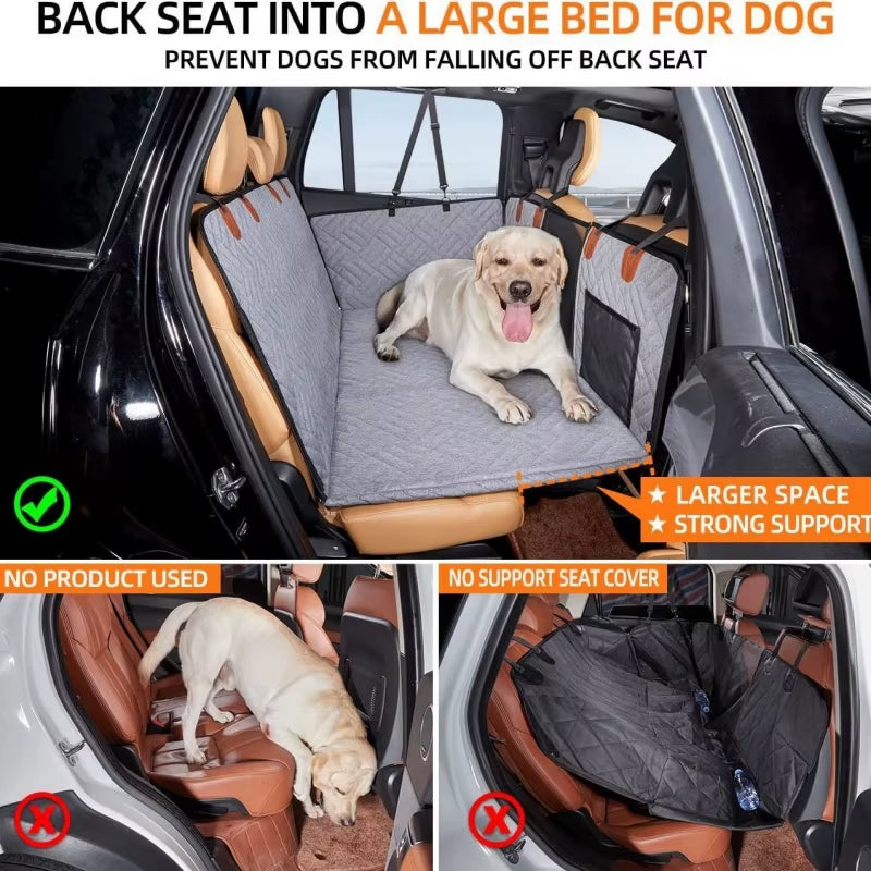 Large Dog Back Seat Extender Waterproof Protector Universal Car Hammock Multipurpose Pet Travel Cover Anti-Scratch Supplies