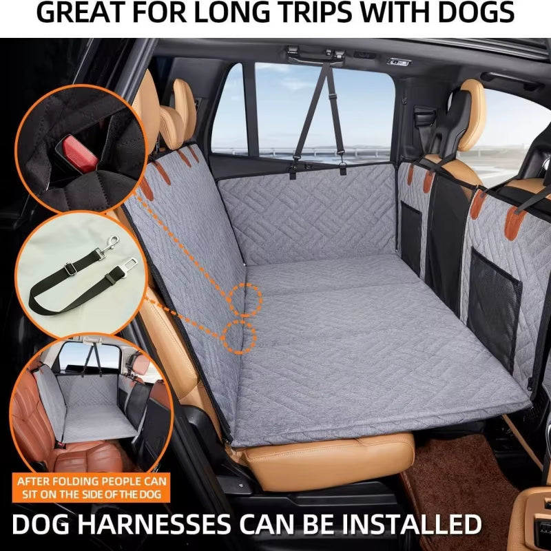 Large Dog Back Seat Extender Waterproof Protector Universal Car Hammock Multipurpose Pet Travel Cover Anti-Scratch Supplies